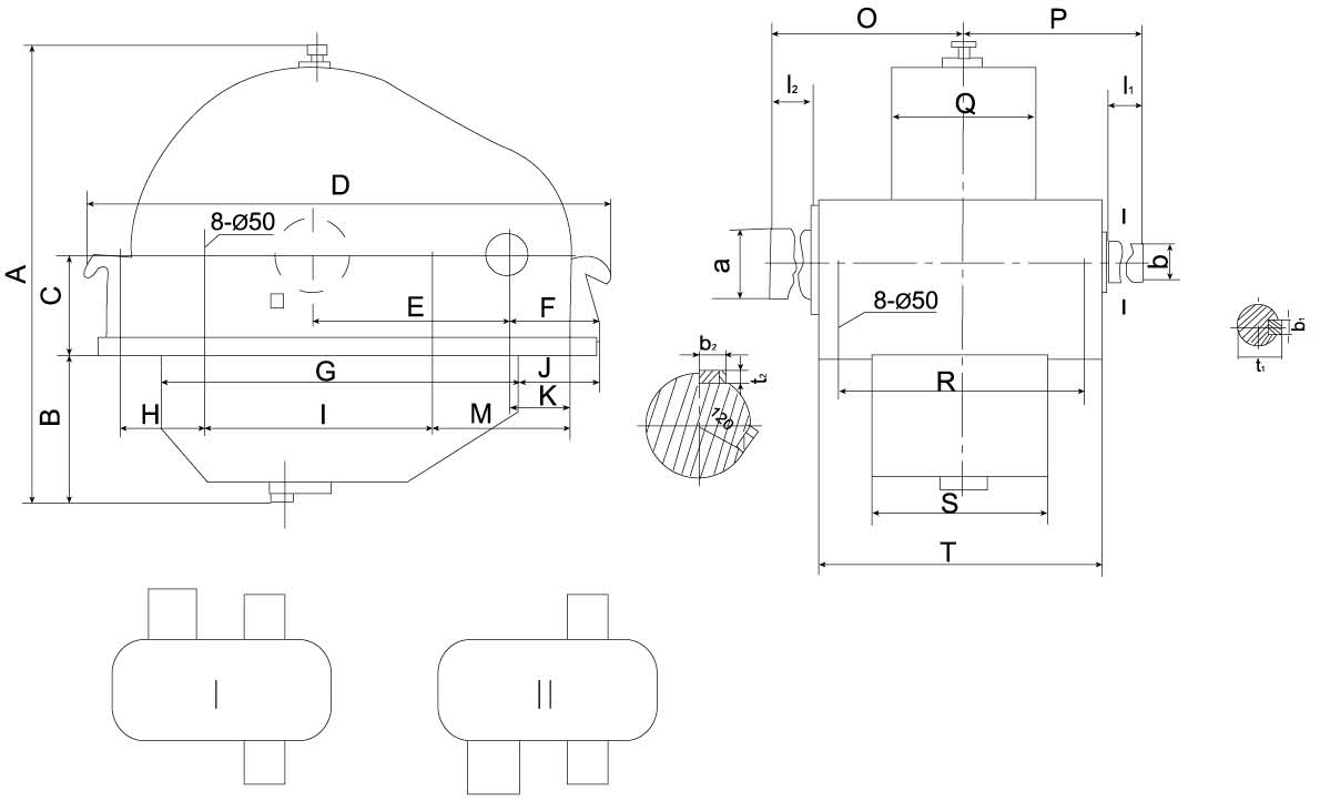 ZD80,ZD100人字齿圆柱齿轮减速器