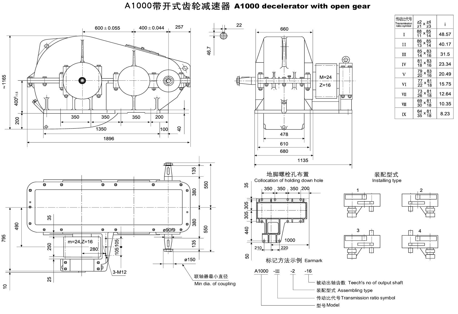 A1000型减速器