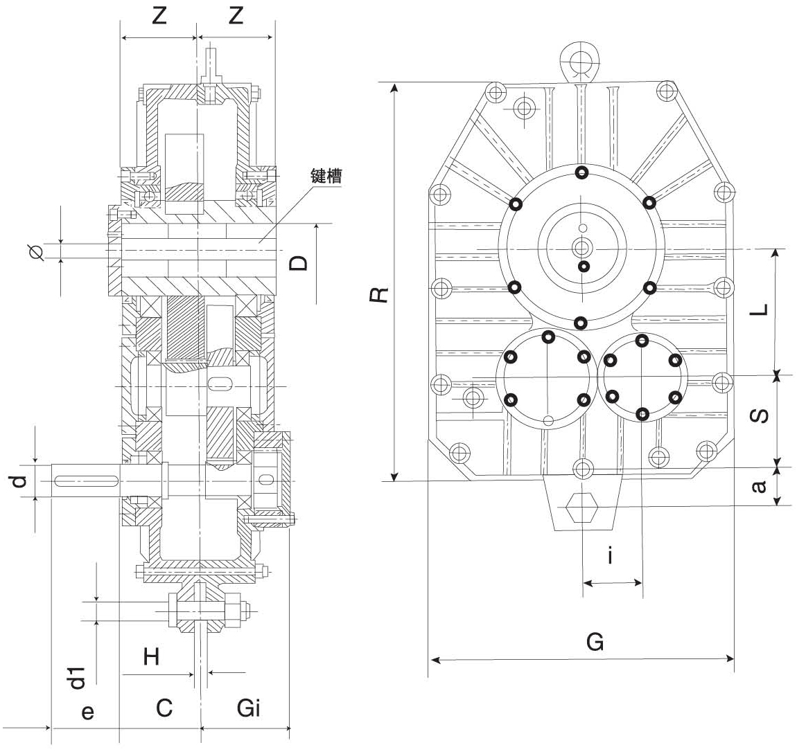ZJY型轴装式圆柱齿轮减速器