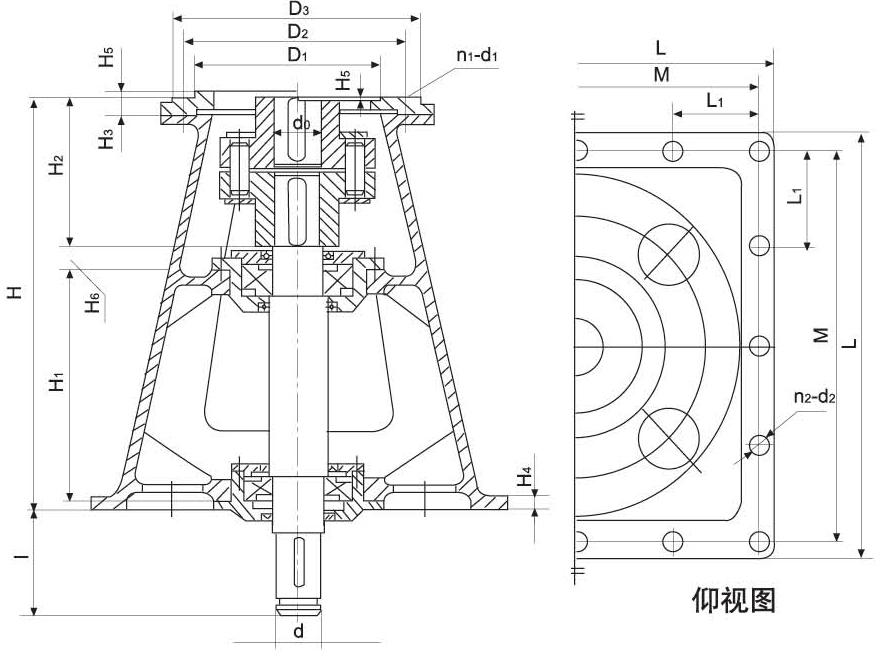 FZ型双支点方底板机架