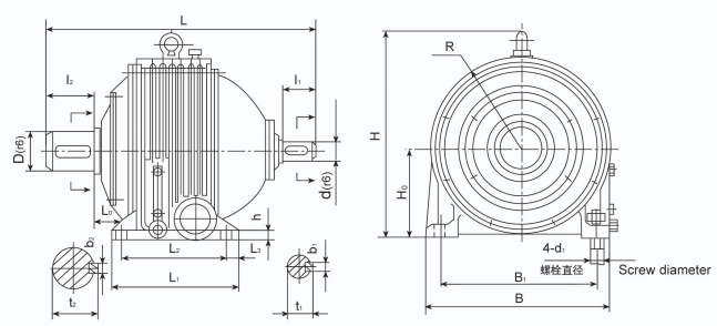 单级NGW型减速器