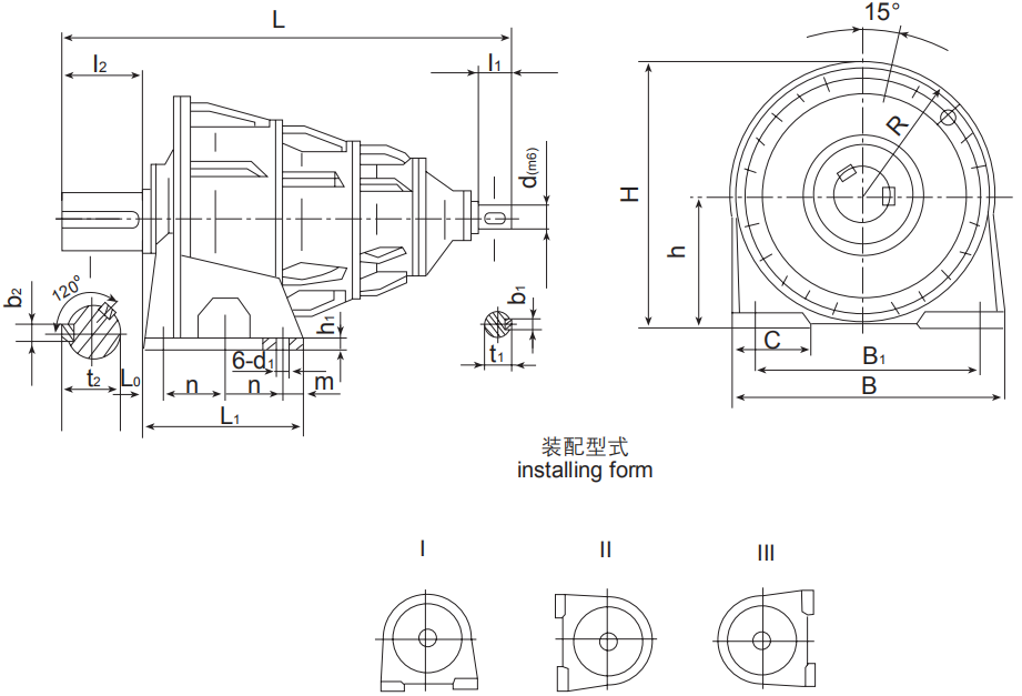 NCD型齿轮箱行星减速器