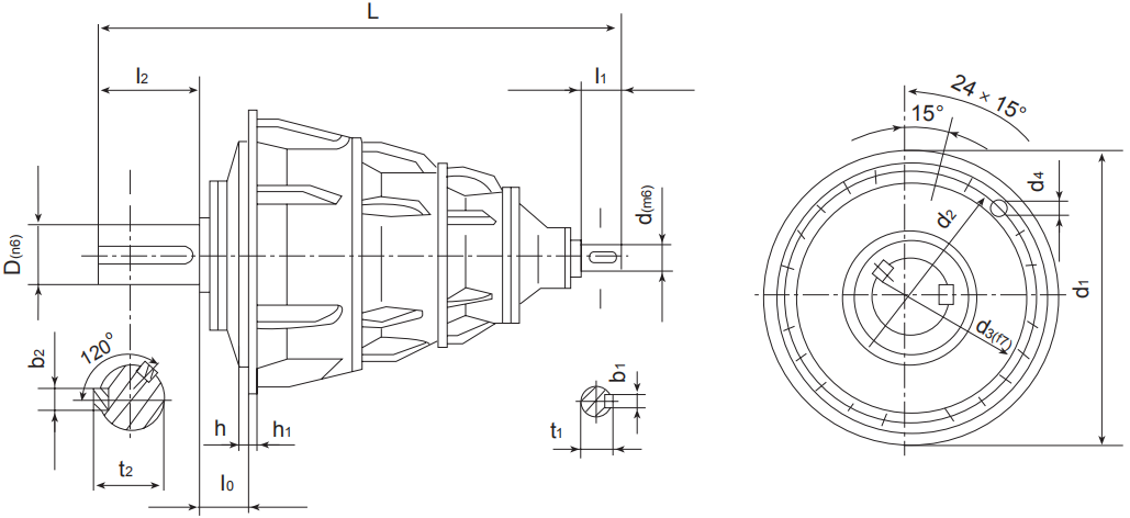 NCF型齿轮箱行星减速器