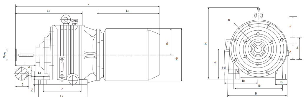 YGL、YZLT系列马达减速器